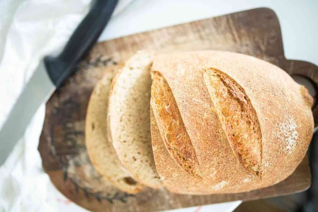 Fresh artisan bread